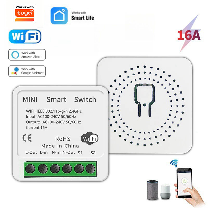 Diy Home Automation Controller - 16A 양방향 제어 DIY WiFi 미니