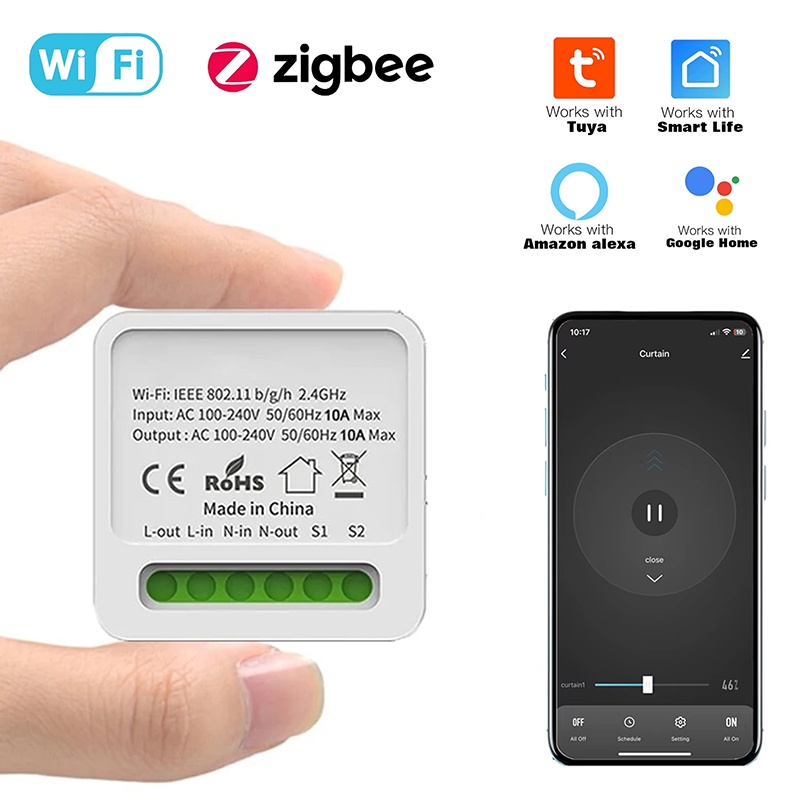 Diy Home Automation Controller - 투야 16A 미니 와이파이 스마트 스위치