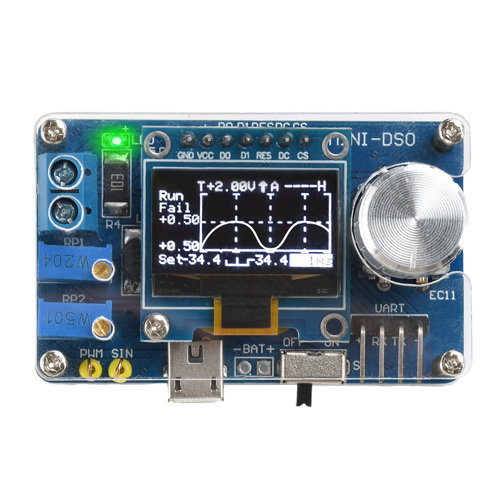 Diy Automation Projects - DIY 미니 디지털 오실로스코프 전자 키트