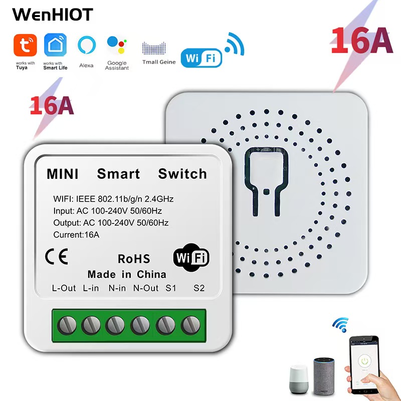 Diy Home Automation Controller - 16A 투야 지그비 3.0 미니 스마트