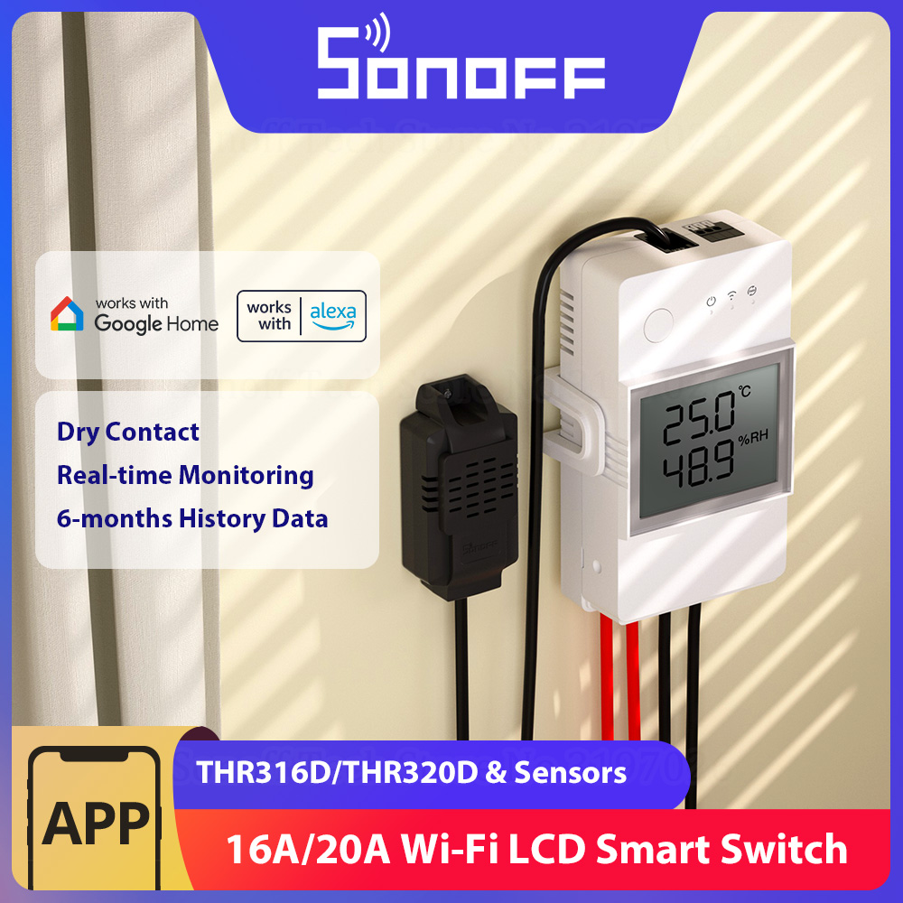 Sonoff Basic Switch - SONOFF THR316D/THR320D 온도 습도 스마트 스위치