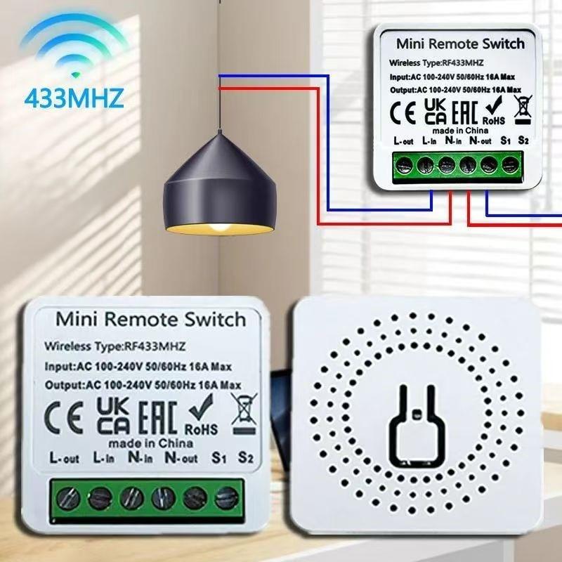 Diy Home Automation Controller - RF 433MHz 스마트 스위치 미니 DIY