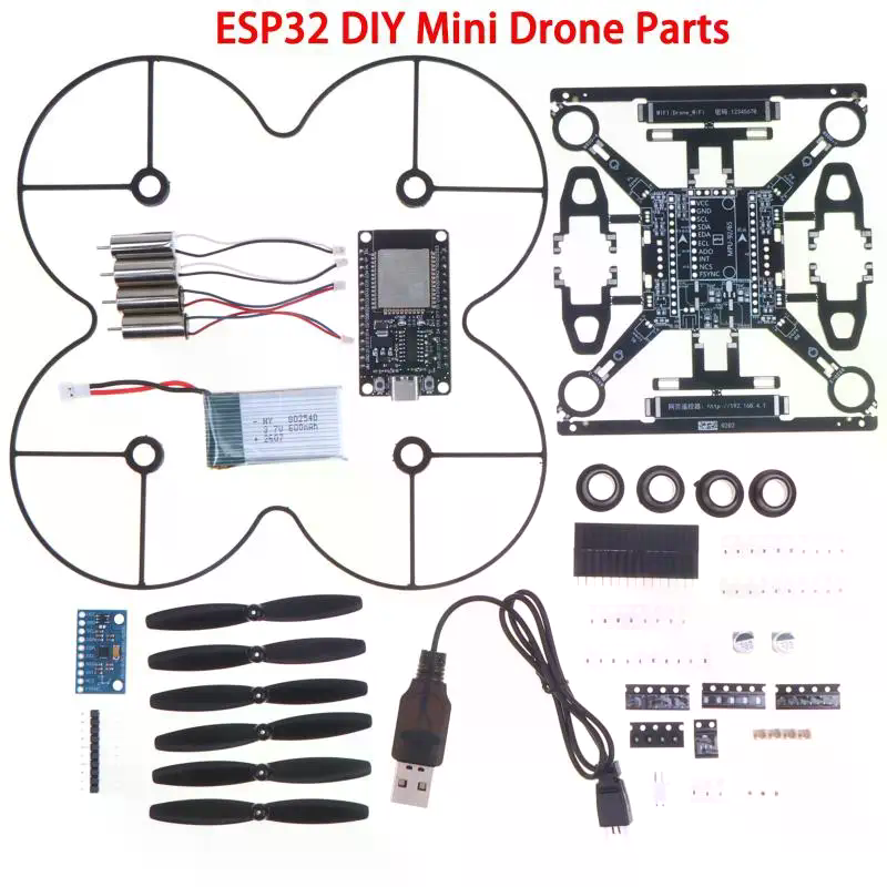 Diy Automation Projects - ESP32 오픈소스 미니 드론 키트, STEM
